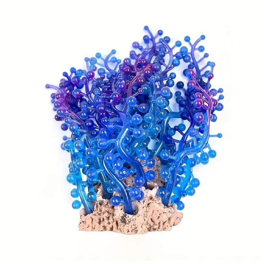 Aquarium Silicone Coral Decorations 7x7x11 CM