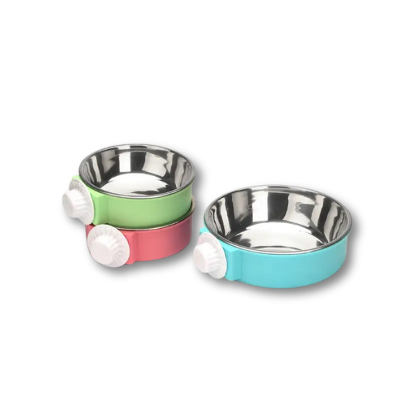Saas Pet Hanging Feeder With Steel Bowl Large 1778L