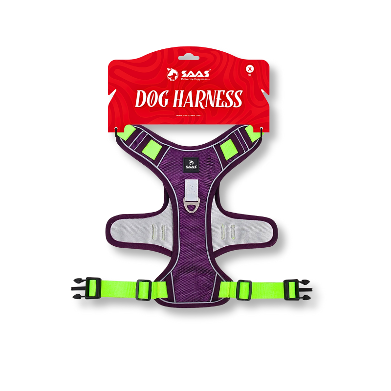Dog Body Harness Purple XL