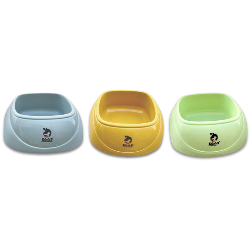 Saas New Single Feeding Bowl (17*17Cm) 2878
