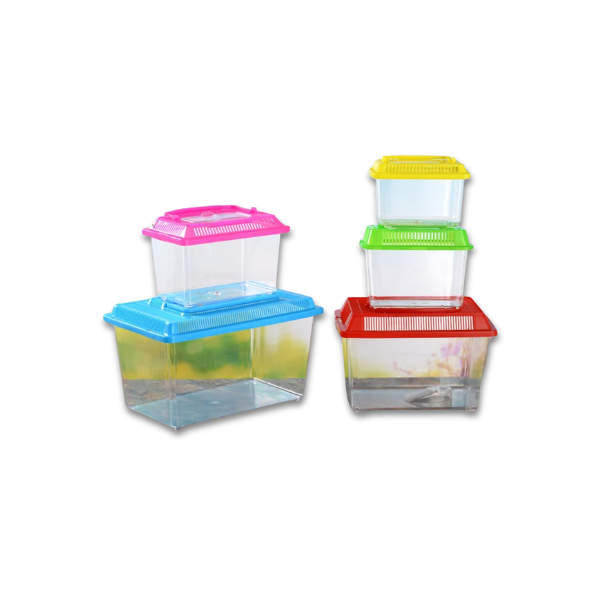 Smart Fish Plastic Tank 13x9x9 cm
