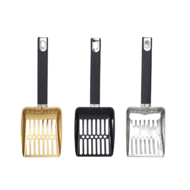 Cat Litters Steel Shovel Mix Colors 33*10.8cm