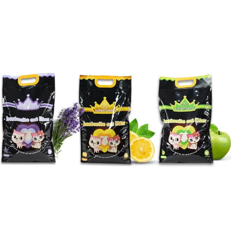 Bentonite Cat Litter 5L (4Pcs Per Bag)