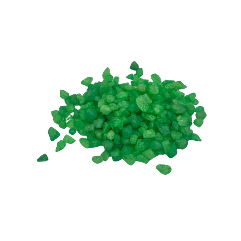 Polished color Stone Green chips10kg /Bag (.5-1 cm)