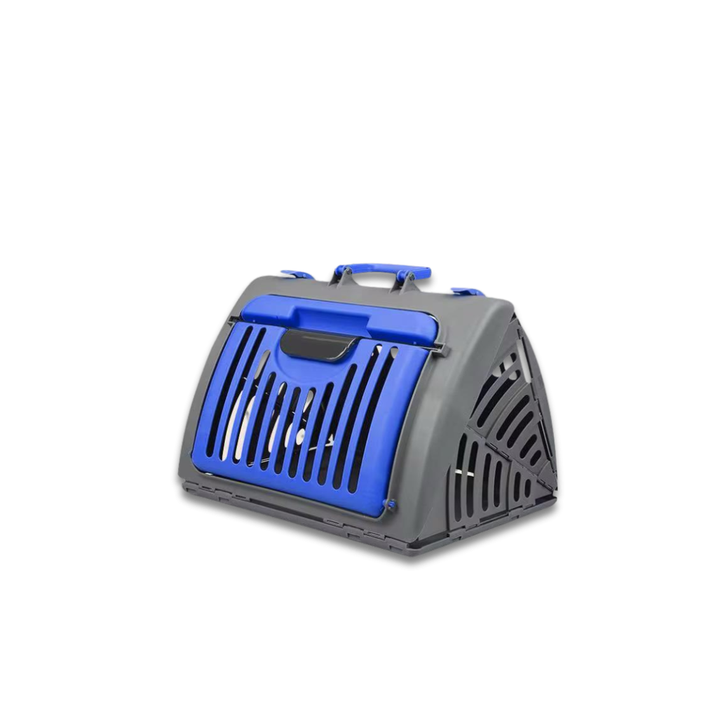 Pet Airline Carrier Blue 48x37x36cm