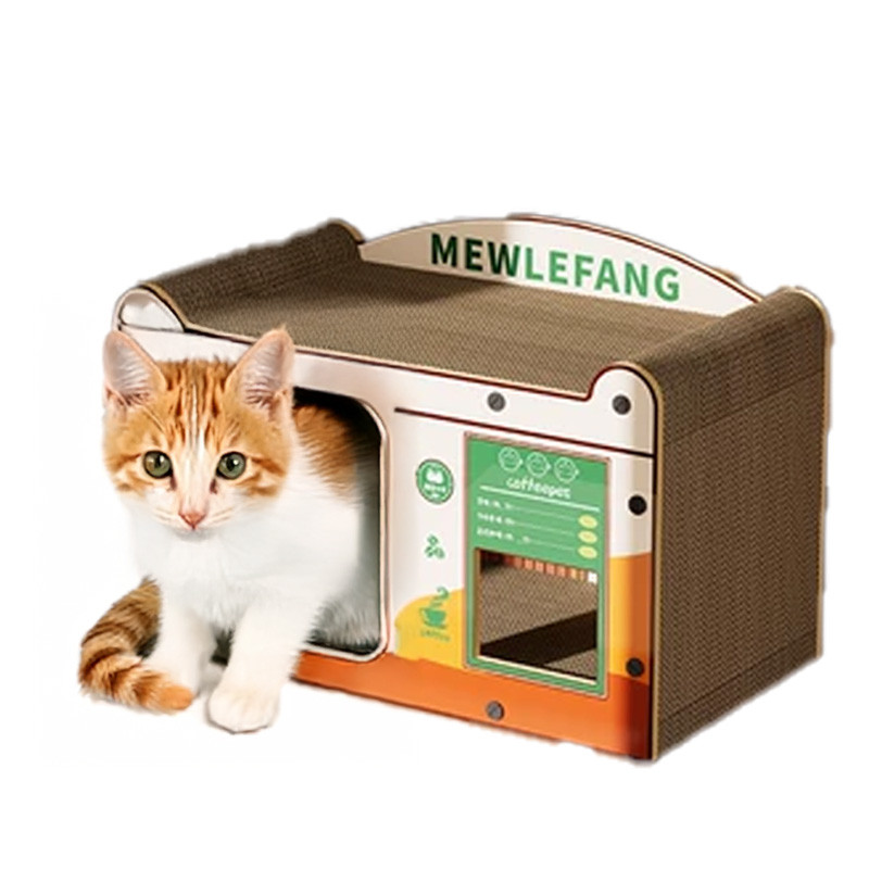 Saas Cat Scratching Board House 51*28*34CM