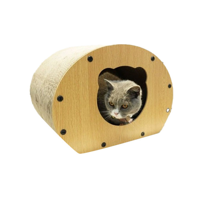 Saas Cat Scratching Board Curve  House 42*31*31CM