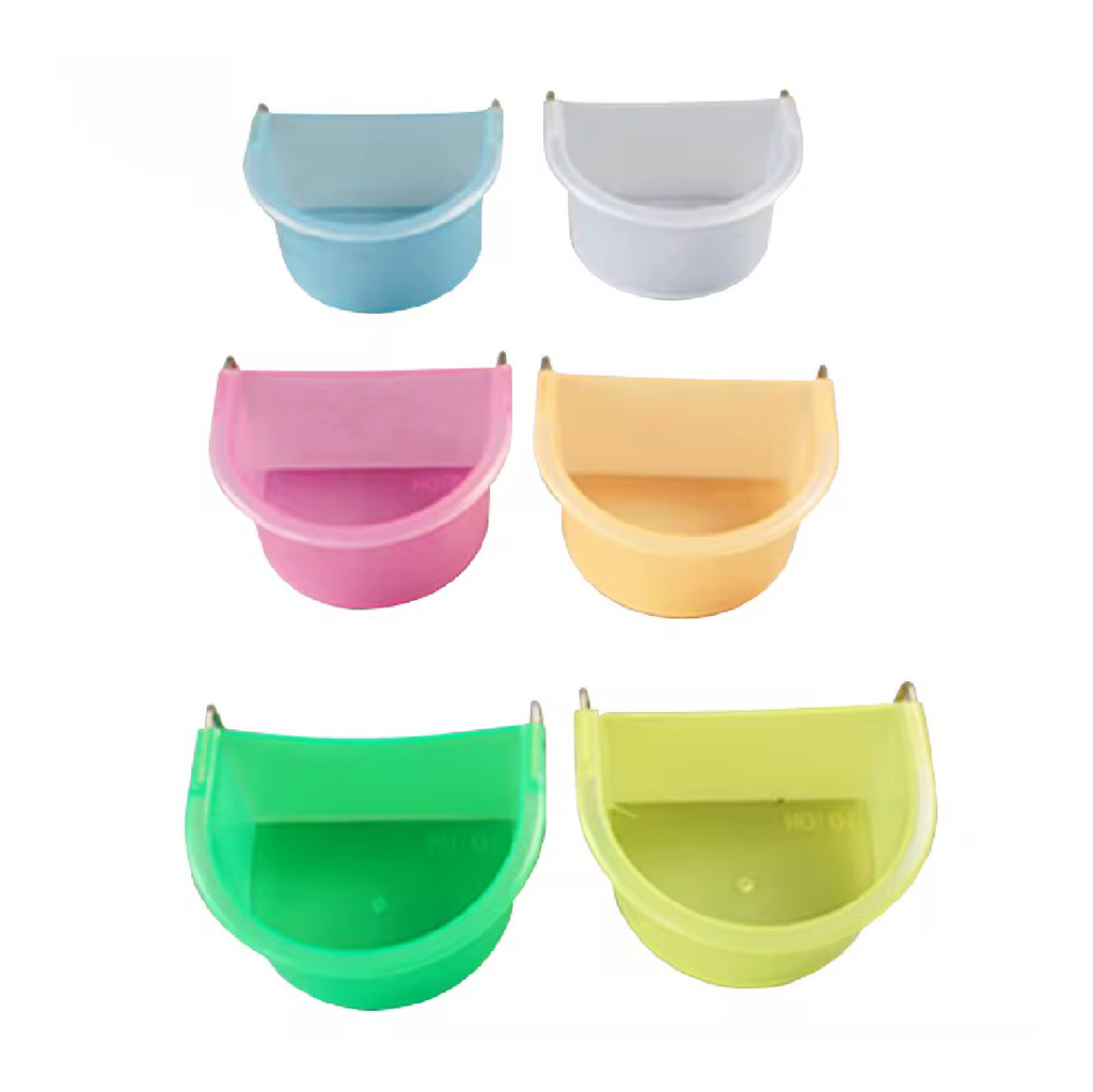 D Pot Pet Cage Feeder Small