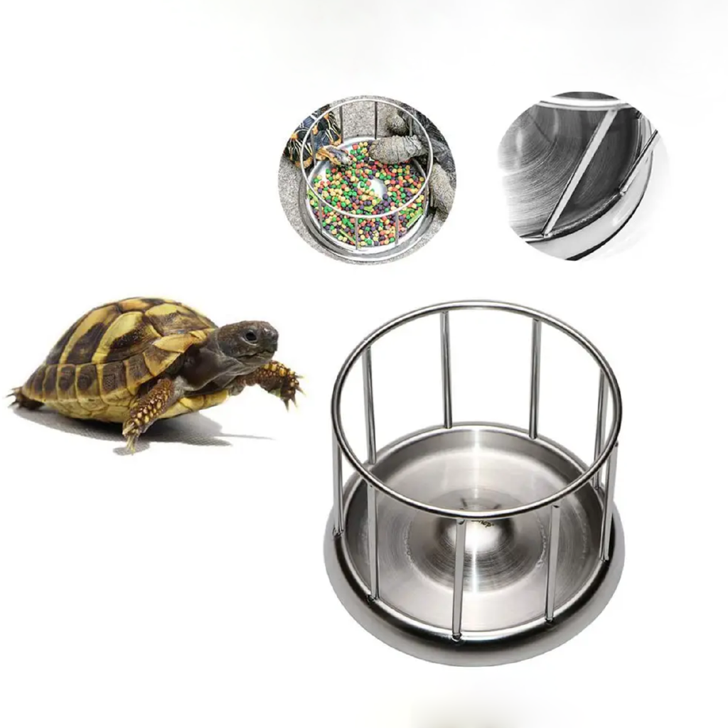 Saas Tortoise Stainless Steel Food Bowl (11 CM)