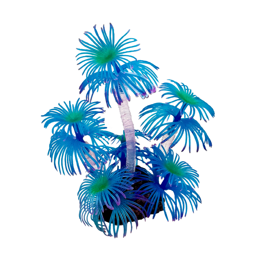 Aquarium Silicone Coral Decorations 14x9x14 CM