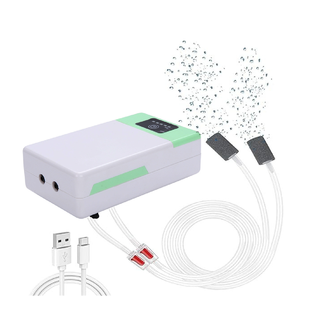 Rechargeable Portable Oxygen Pump Single Hole