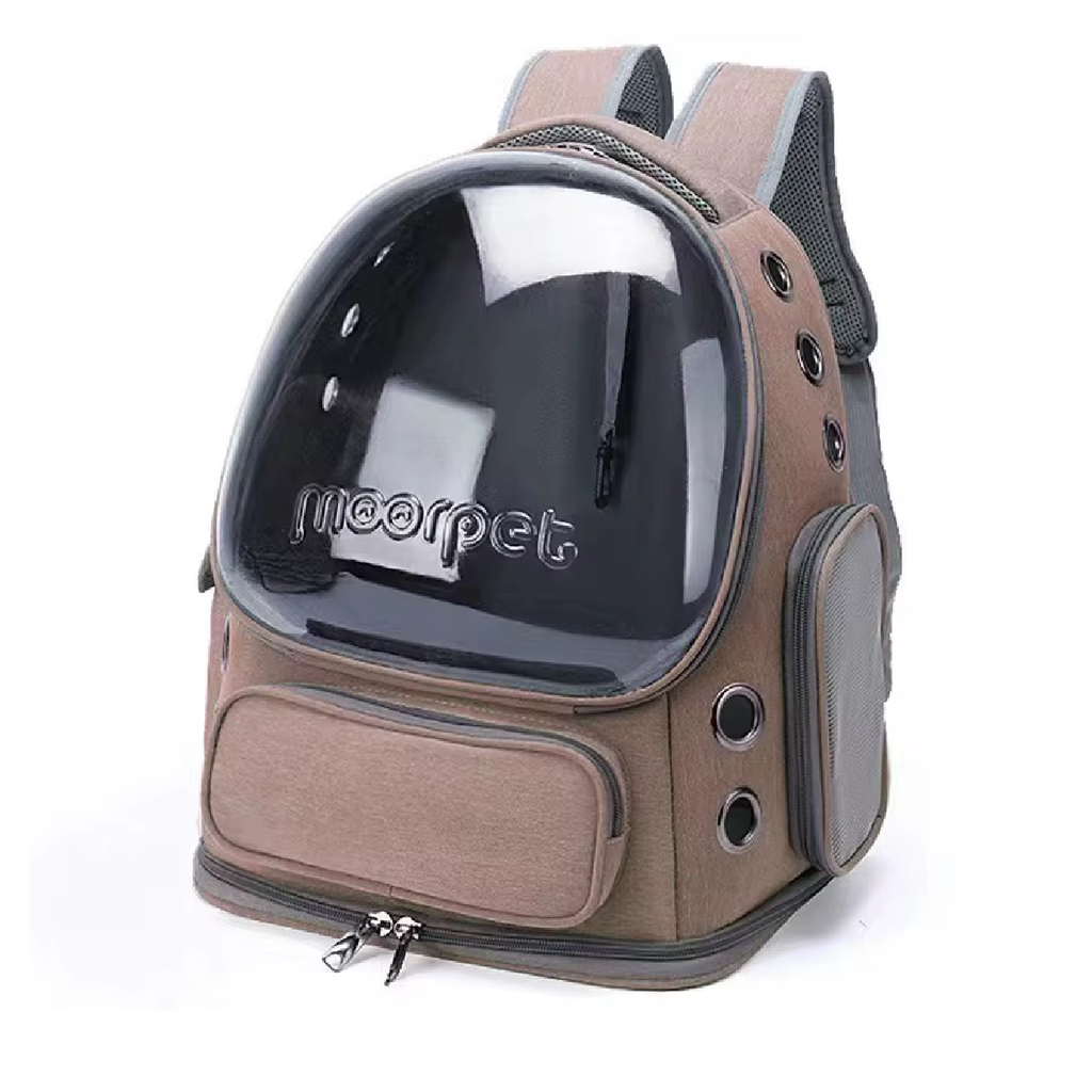 Saas Luxury Pet Carrier Bag 34x27x42 CM Khaki