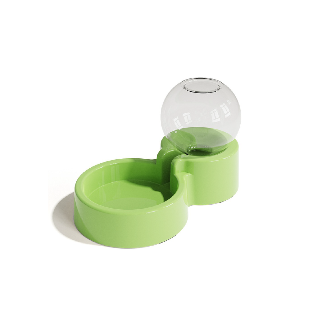 Saas Cat Water Feeder Green 23.5 X 12 X 15 CM