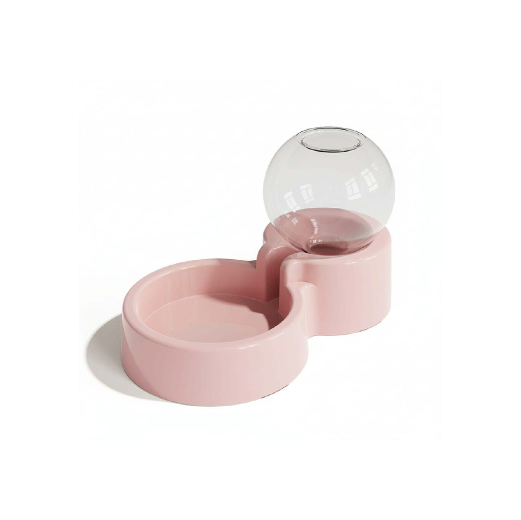 Saas Cat Water Feeder Pink 23.5 X 12 X 15 CM