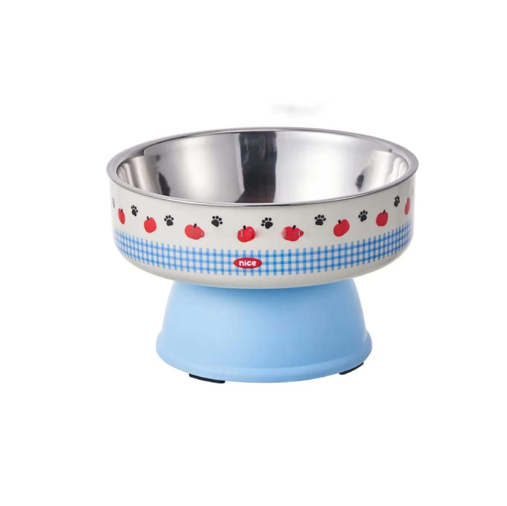 Saas Tall Steel Bowl Blue 14 X 10.5 CM