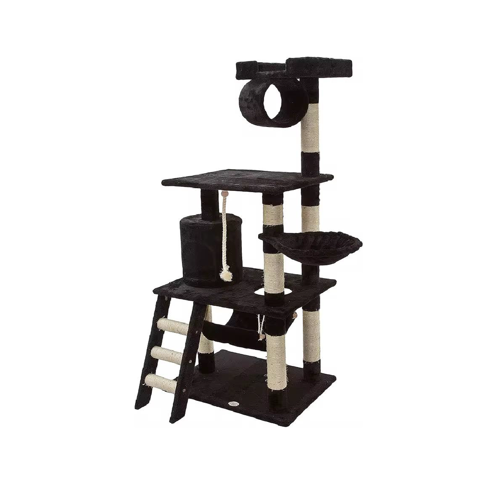 Saas Cat Tree Large Dark Gray (L 60x40x150 CM)