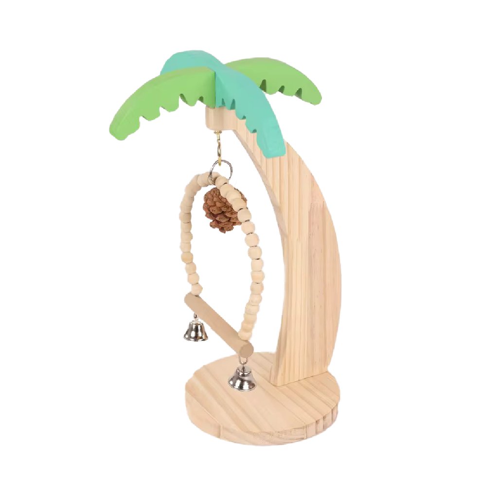 Saas Bird Log Swing Toy 14.4 X 33CM