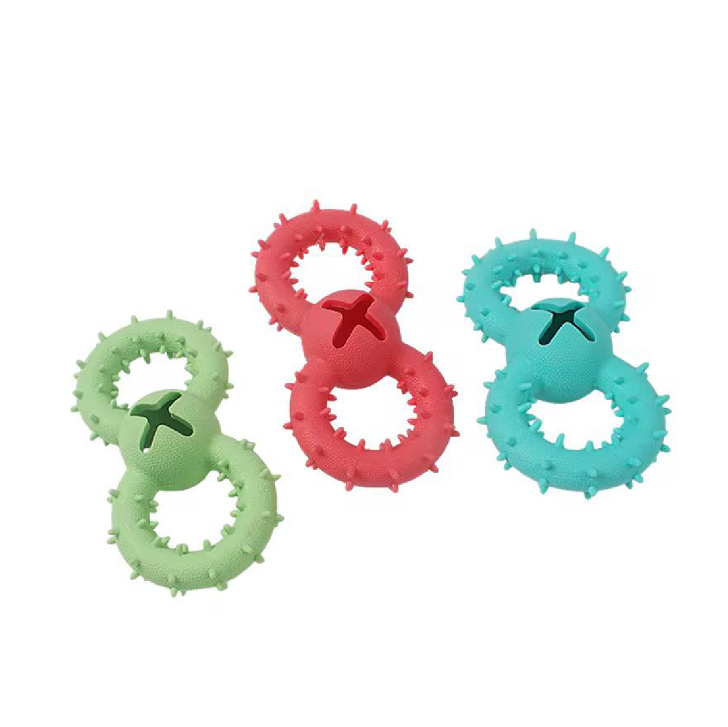 Saas TPR Dog Teeting Toy 7.8 X 15 CM