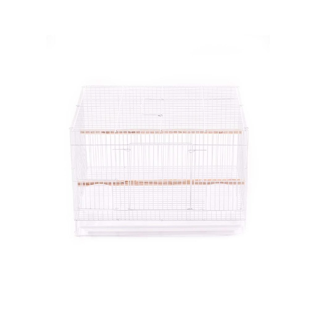 Saas Bird Cage M 46x33x32 CM (White)