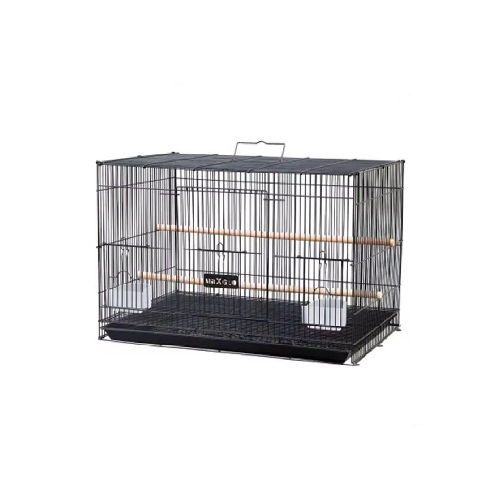 Saas Bird Cage L 60x43x40 CM (Black)