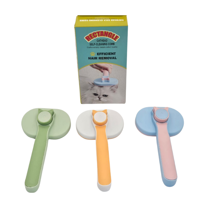 Pet Self Cleaning Comb 18x10x2.5cm