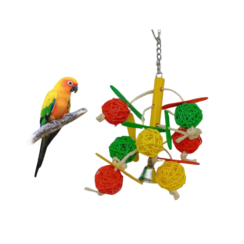 Saas Birds Natural Wooden Toy 28*15cm