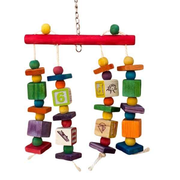 Saas Wooden Bird Toy 20X32Cm 1893