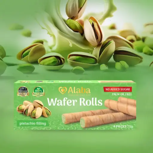 [AB1001] Alaba Water Rolls Pistachio Filling