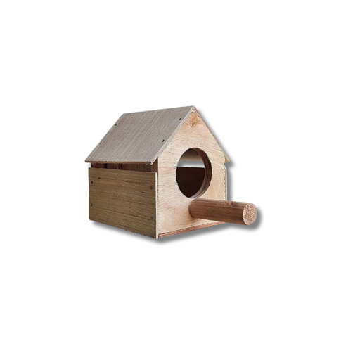 [SA1264XXS] Wooden Bird Nest Home 1264Xxs